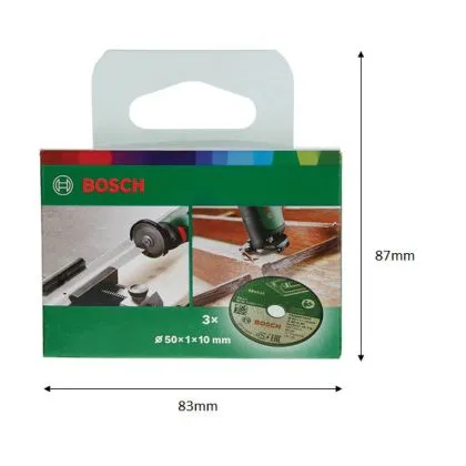 3X SLIJPSCHIJF FOR METAL 50MM