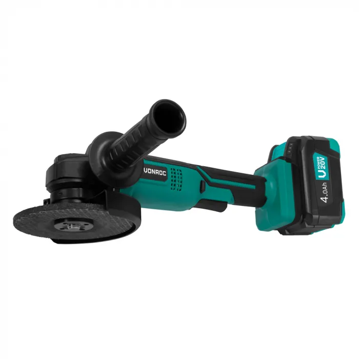 ACCU HAAKSE SLIJPER  20V  Ø 125MM | INCL. 4.0AH ACCU EN SNELLADER