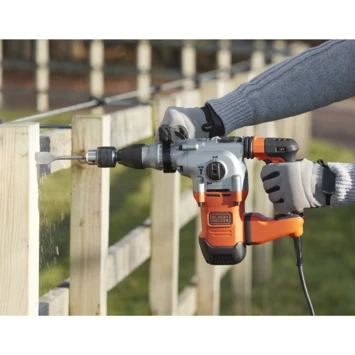 BLACK & DECKER BLACK+DECKER BOORHAMER BEHS03KQS 1250 WATT PNEUMATISCH