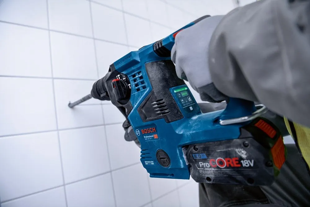 BOSCH GBH 18V28 CF BOORHAMER (2XPC18V 8,0AH,GAL1880)  0611921003