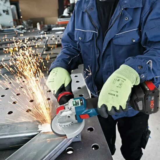 BOSCH GWX 18V10 PSC ACCU HAAKSE SLIJPER