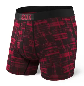 Boxershort Saxx Men Vibe Red Patched Plaid