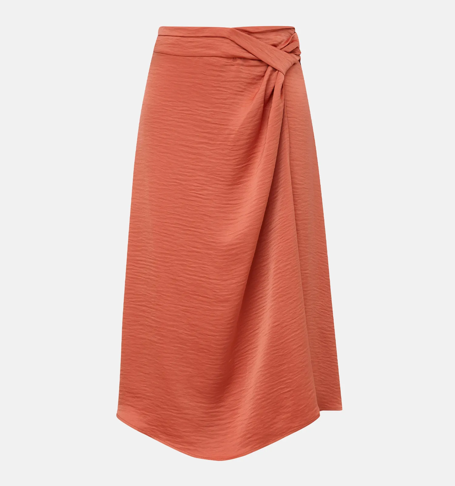 comma Midi rok oranje