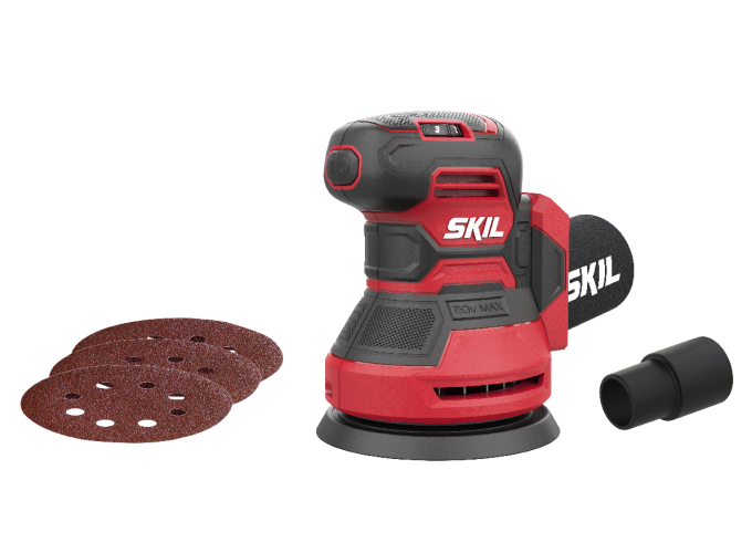 Cordless random orbital sander