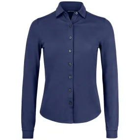 Cutter & Buck Advantage Dames Overhemd Donkerblauw - maat 34/XS