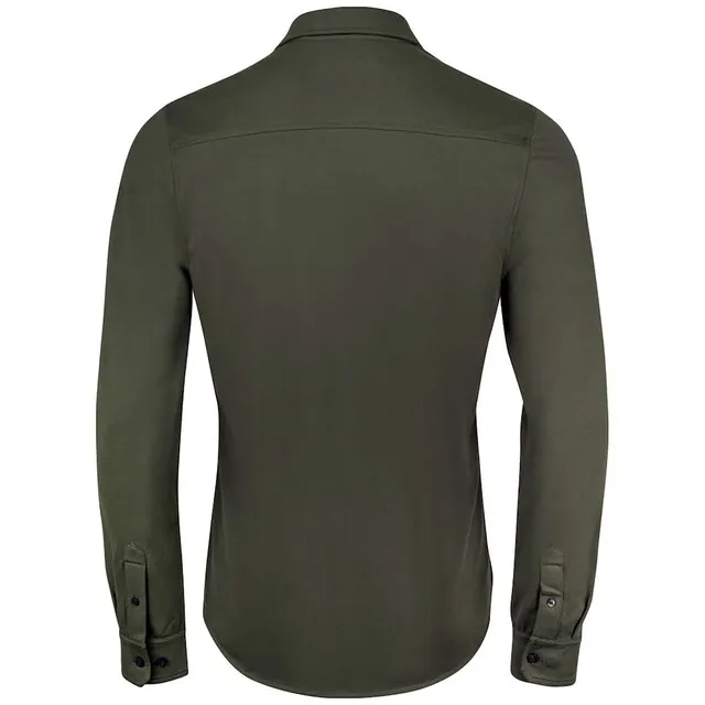 CUTTER & BUCK ADVANTAGE HEREN OVERHEMD DONKERGROEN  MAAT XXL
