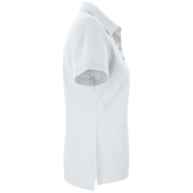 CUTTER & BUCK ADVANTAGE PREMIUM DAMES POLO WIT  MAAT XXL