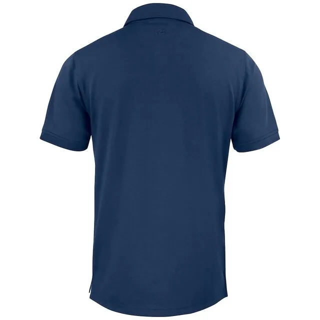 CUTTER & BUCK ADVANTAGE PREMIUM HEREN POLO DONKERBLAUW  MAAT 3XL