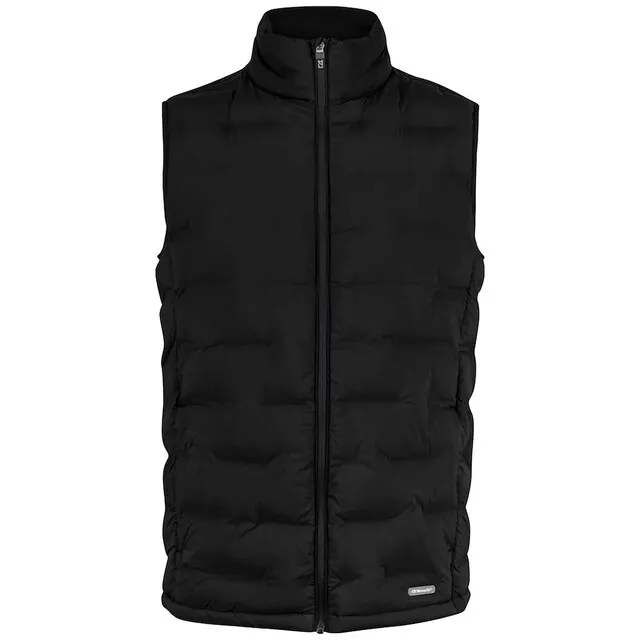 CUTTER & BUCK BAKER HEREN VEST ZWART  MAAT XXL
