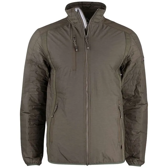 CUTTER & BUCK PACKWOOD HEREN JAS OLIJFGROEN  MAAT XL
