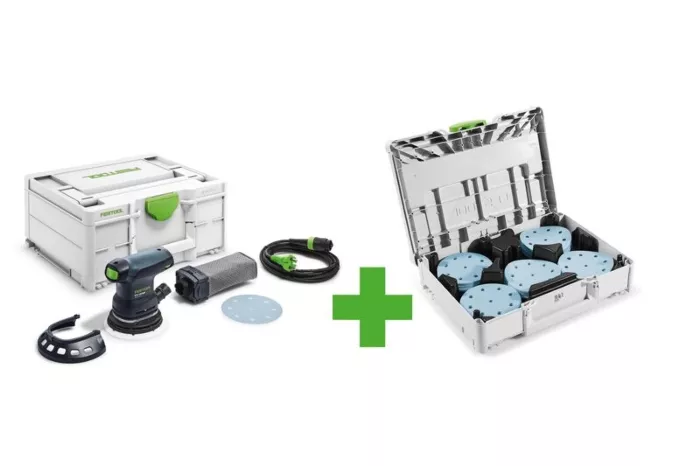 Festool excenterschuurmachine ETS 125 REQ-Plus + schuur systainer
