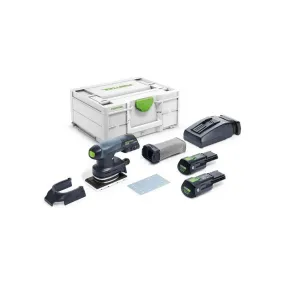 Festool RTSC 400 3,1 18V Accu-Vlakschuurmachine 576353 met 2 Accu's en Lader in Systainer