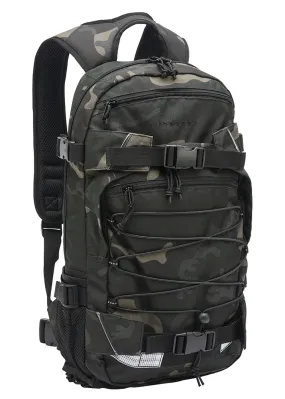 Forvert Louis Allover Backpack Rucksack mit Brust- und Taillengurt schwarz camo