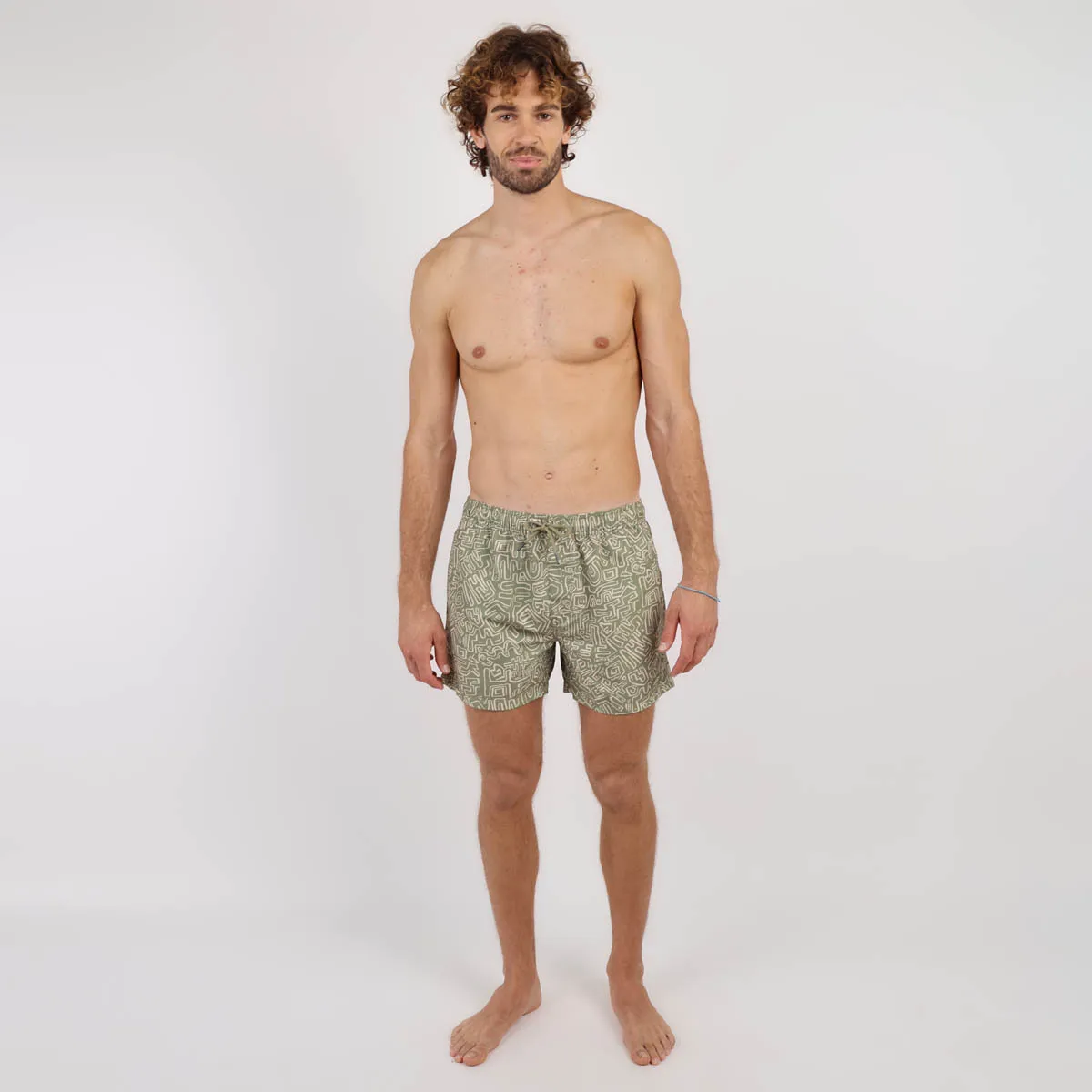 Half bedrukte volleybalshort VELHO