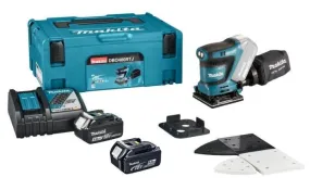 Makita DBO480RTJ 18 V Handpalm vlakschuurmachine