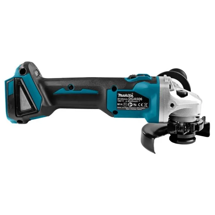 MAKITA DGA506ZJ HAAKSE SLIJPER 18V      125MM MET REM