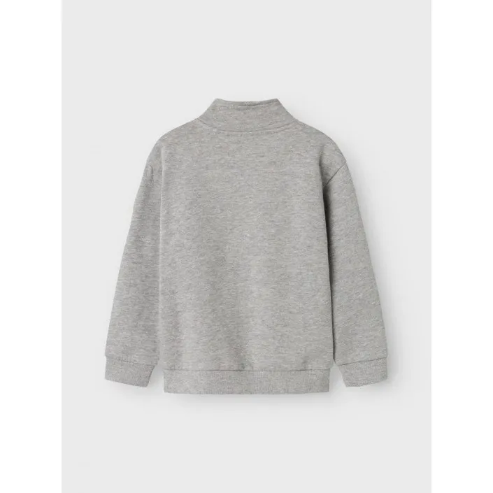 Name It NMMSIGMUND NREG SWEAT BRU grey melange  