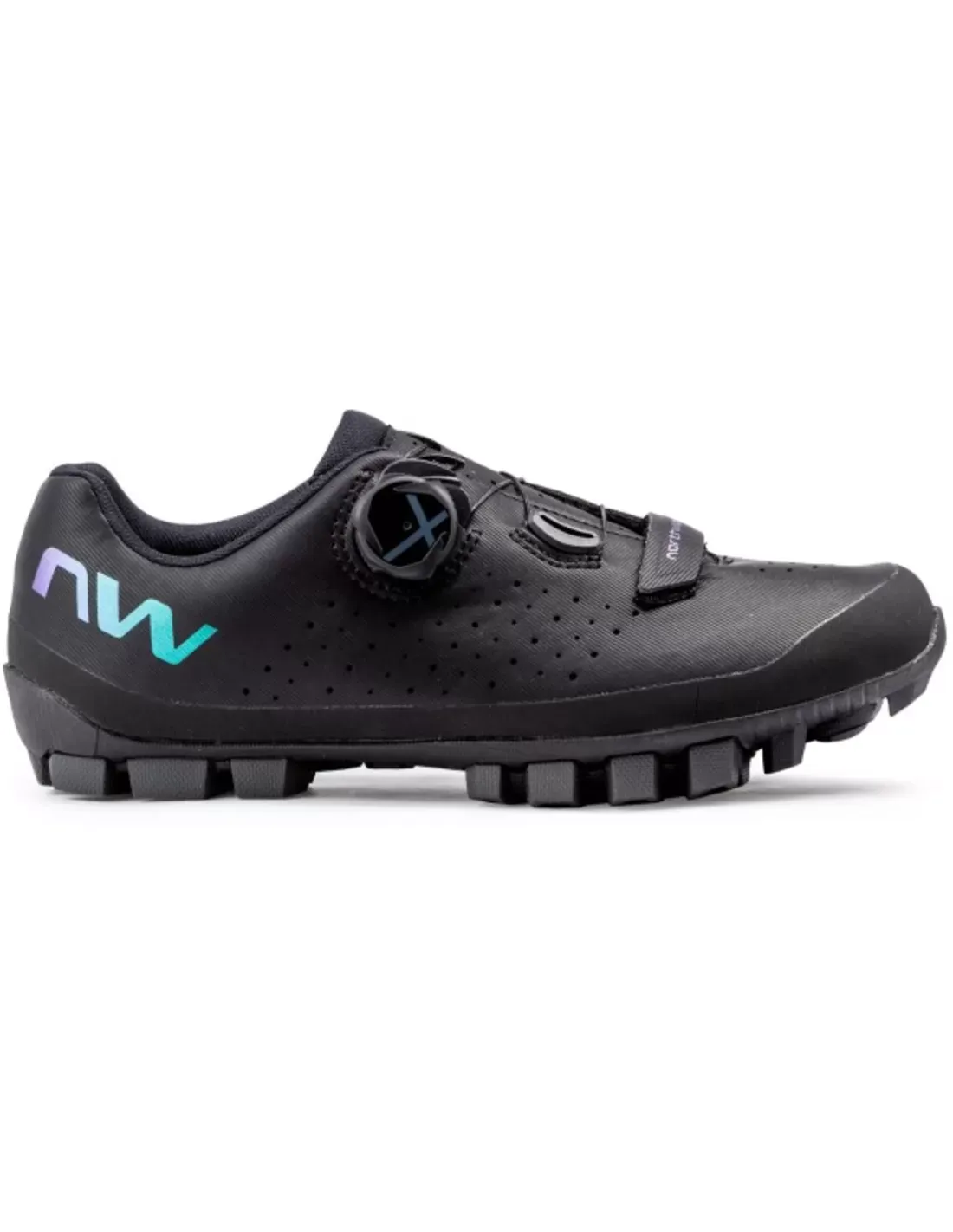 Northwave Hammer Plus Women Black/Iridiscent
