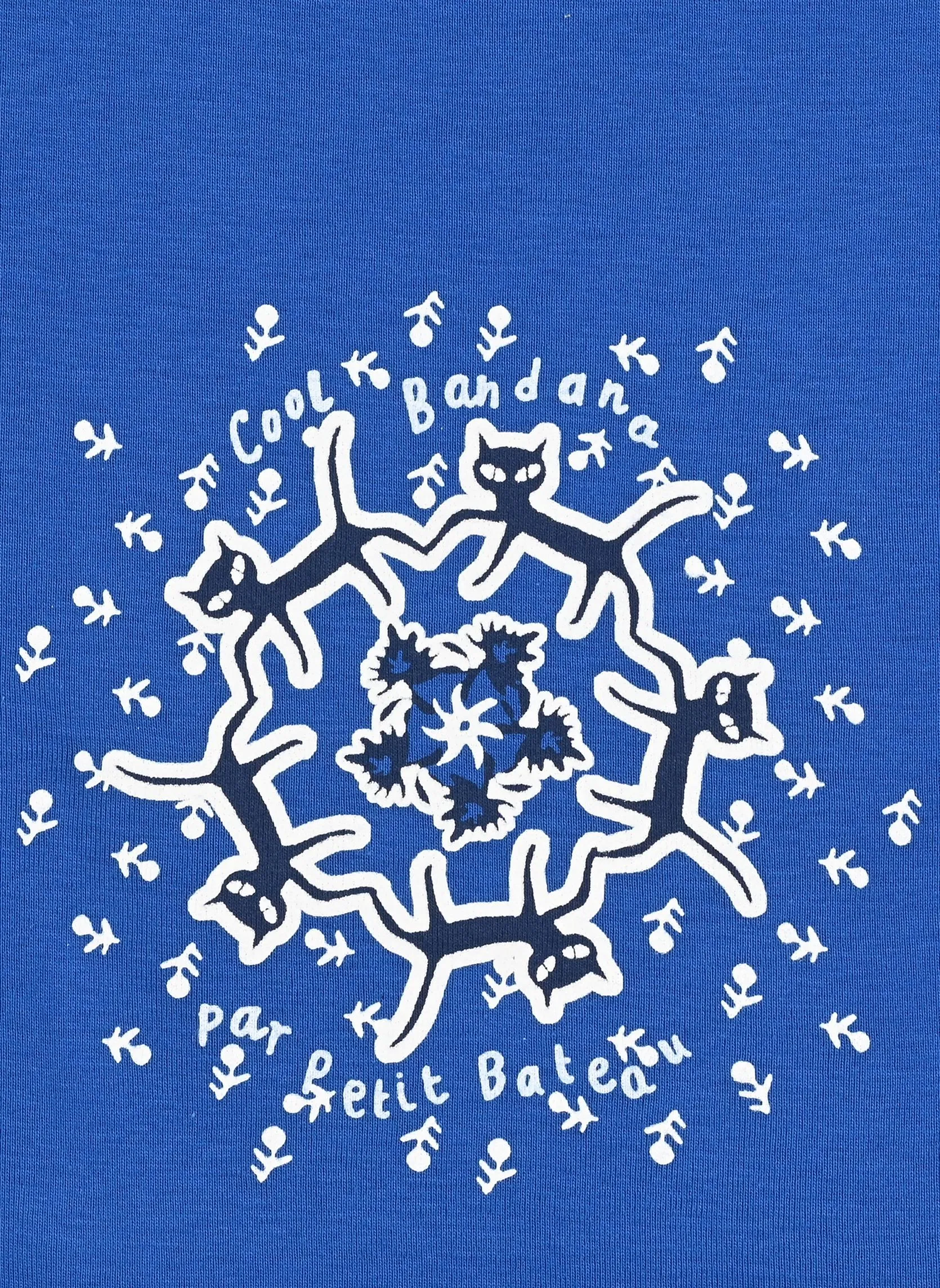      PETIT BATEAU BIMBA  TSHIRT  FILLE  BLAUW   