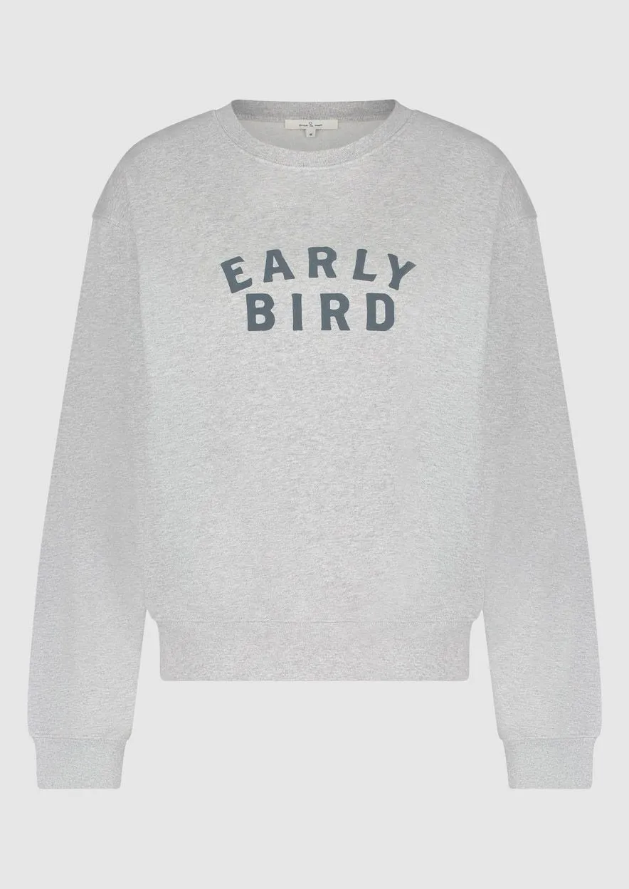 Phebe Sweat Light Grey Melange