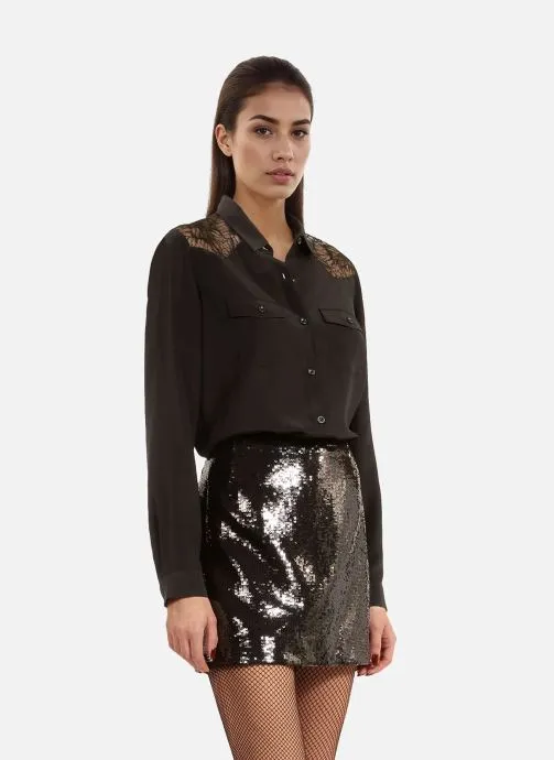      THE KOOPLES FCCL30007K  ZWART   