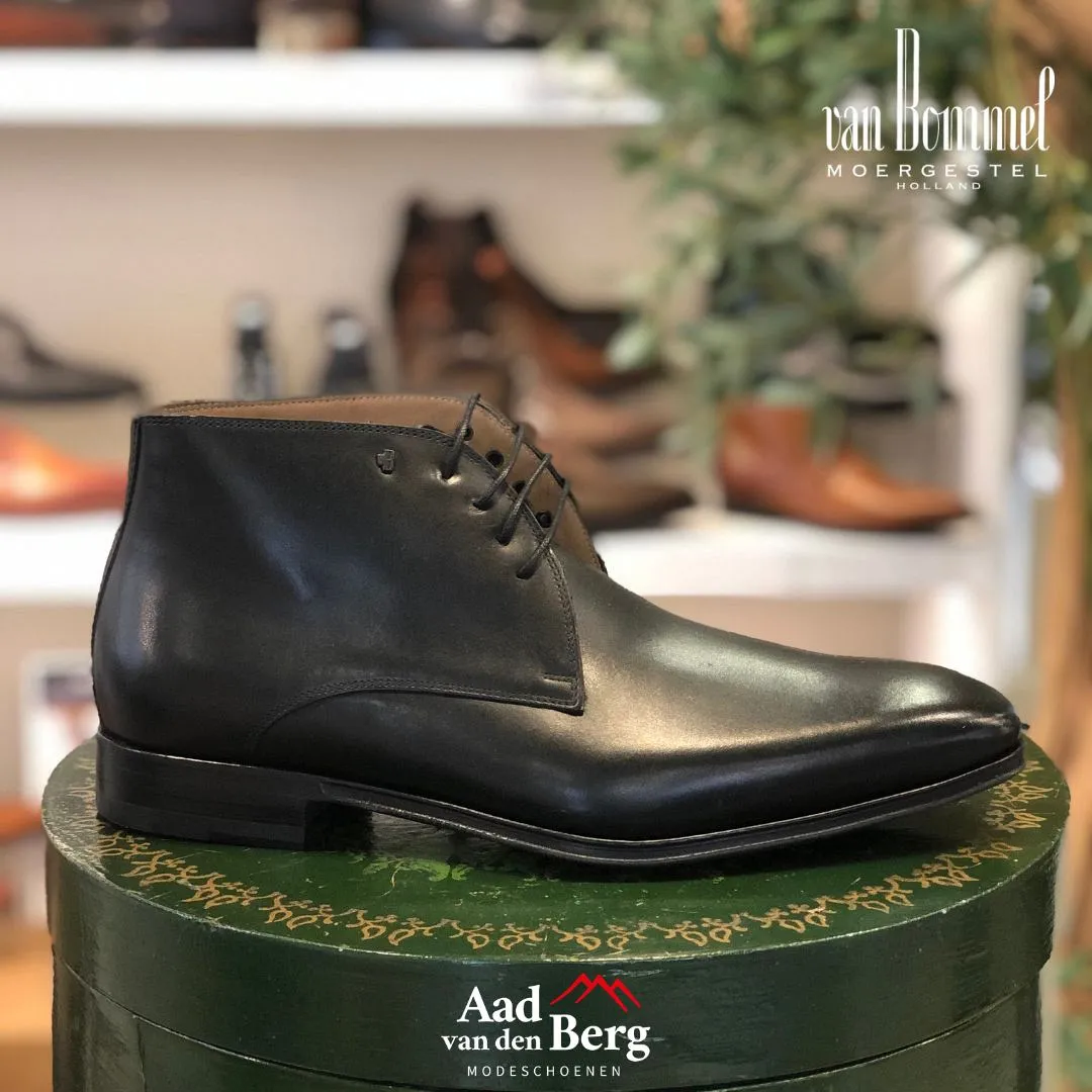 Van Bommel Herenschoenen Veterlaarzen zwart