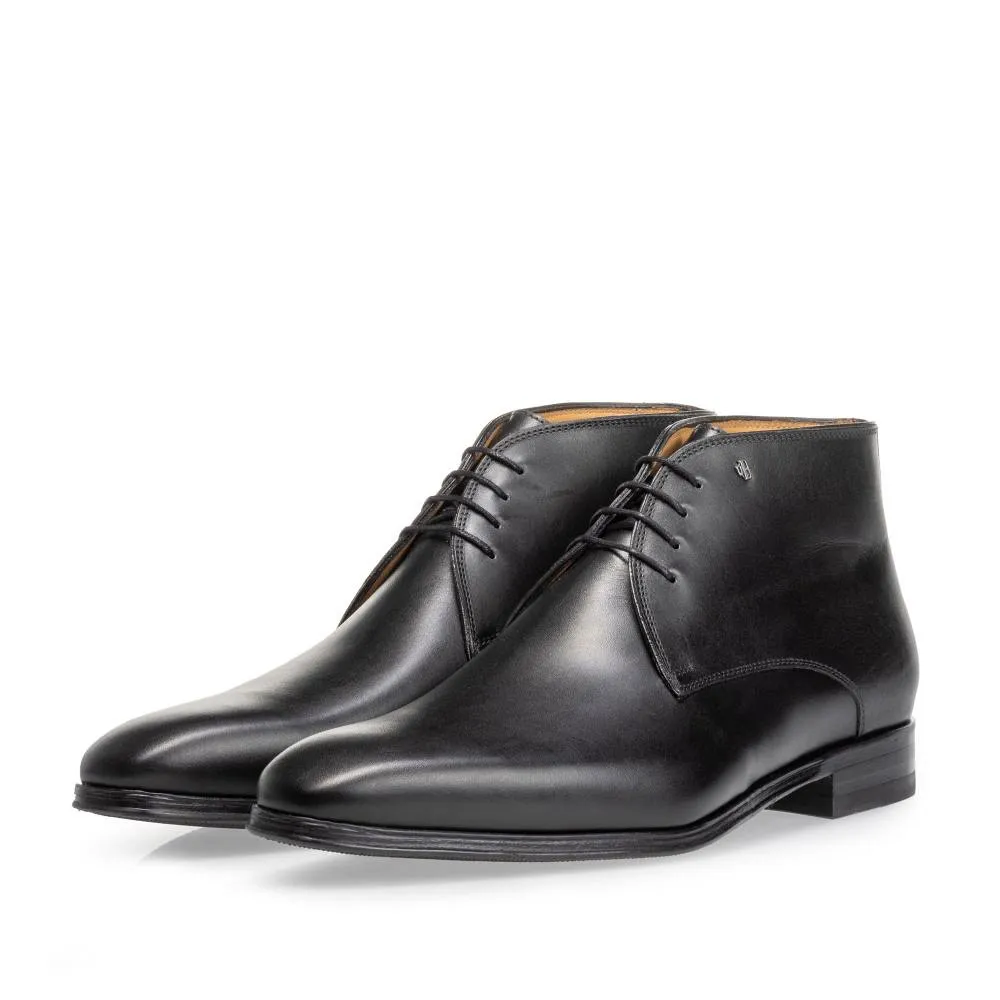 Van Bommel Herenschoenen Veterlaarzen zwart