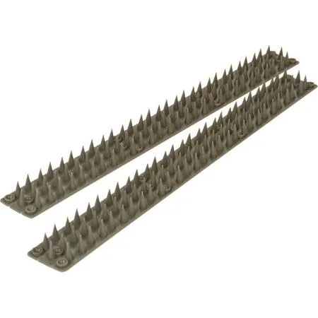 VOGELWERING MET AFWEERPINNEN GRIJS  4,5 &TIMES; 45 CM