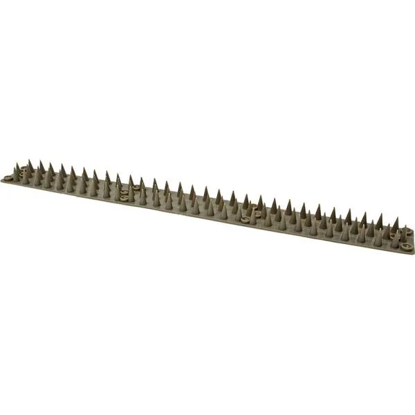 VOGELWERING MET AFWEERPINNEN GRIJS  4,5 &TIMES; 45 CM