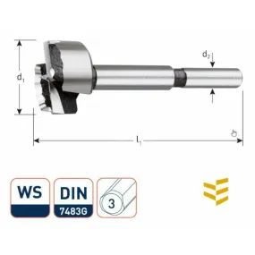 WS Cilinderkopboor wave-cutter 10 mm
